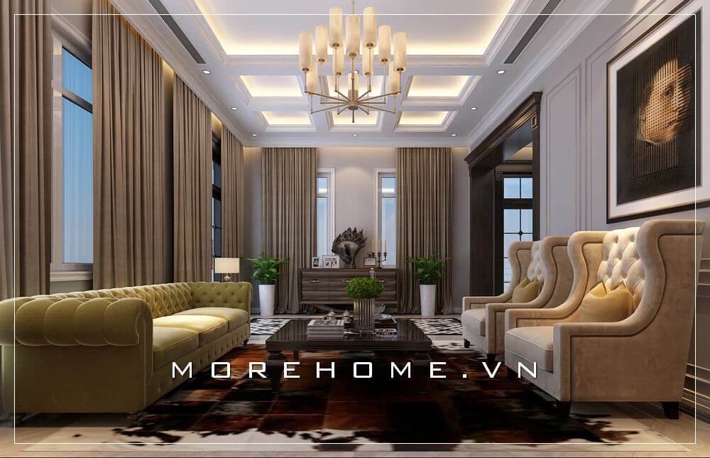 Mẫu ghế sofa phòng khách tuyệt đẹp dẫn đầu xu hướng hiện nay